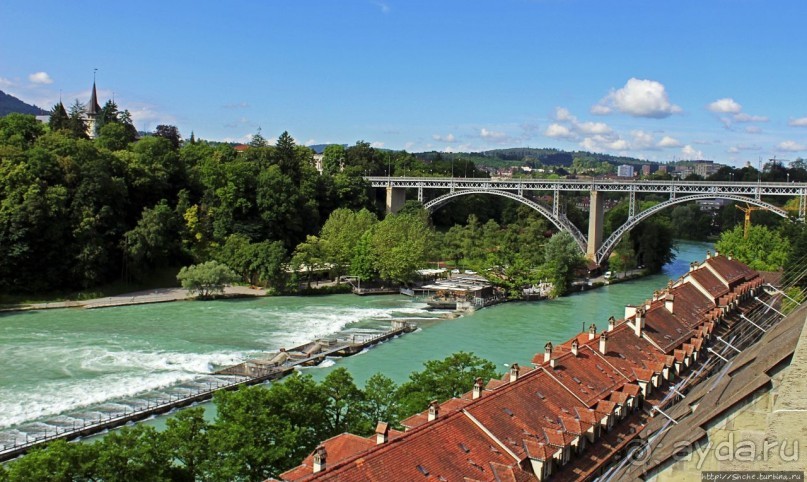 Берн — город в излучине Ааре
