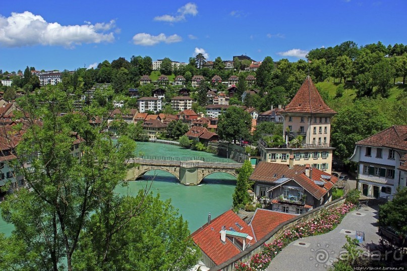 Берн — город в излучине Ааре