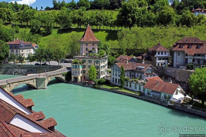 Берн — город в излучине Ааре