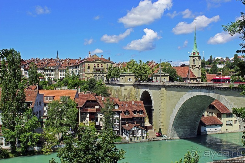 Берн — город в излучине Ааре