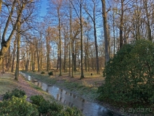 Роскошный ландшафтный парк у красивейшего замка Польши