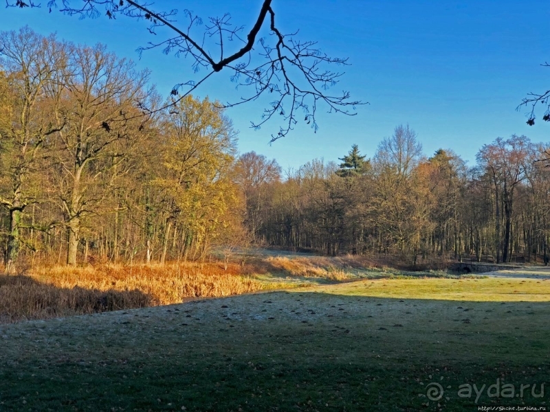 Роскошный ландшафтный парк у красивейшего замка Польши