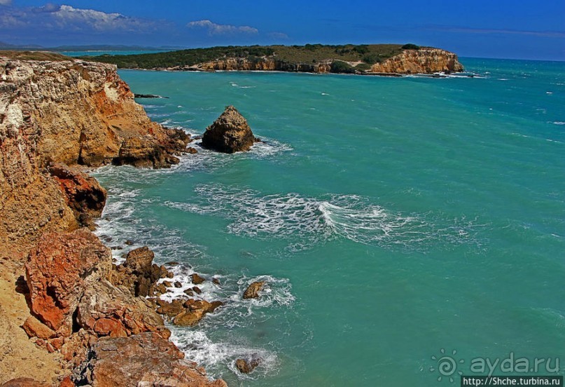 Кабо Рохо — отвесные скалы "Красного Мыса"