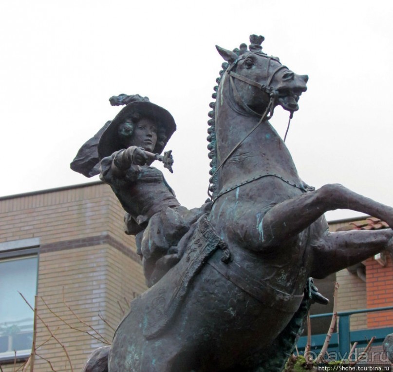 Русское имя на карте Голландии — Anna Paulowna