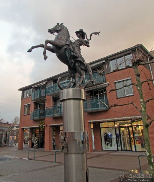 Русское имя на карте Голландии — Anna Paulowna