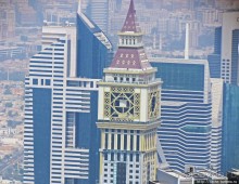 Дубаи с самого высокого здания в мире Бурдж Халифа