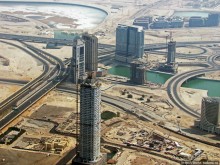 Дубаи с самого высокого здания в мире Бурдж Халифа