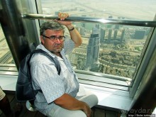 Дубаи с самого высокого здания в мире Бурдж Халифа