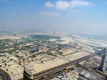 Дубаи с самого высокого здания в мире Бурдж Халифа