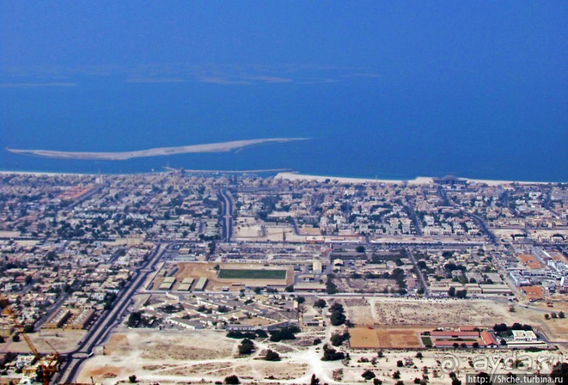 Дубаи с самого высокого здания в мире Бурдж Халифа