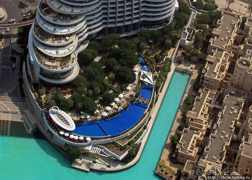 Дубаи с самого высокого здания в мире Бурдж Халифа