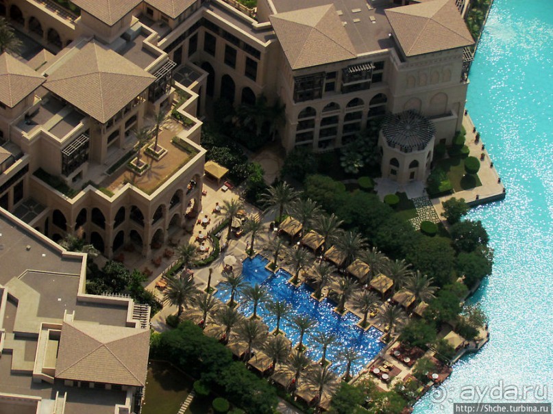 Дубаи с самого высокого здания в мире Бурдж Халифа