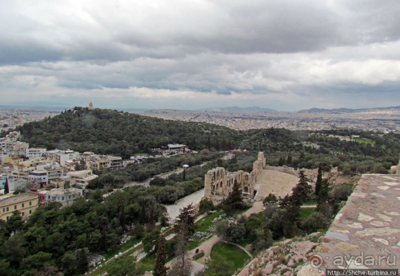 С Акрополя — ба, знакомые все ...виды