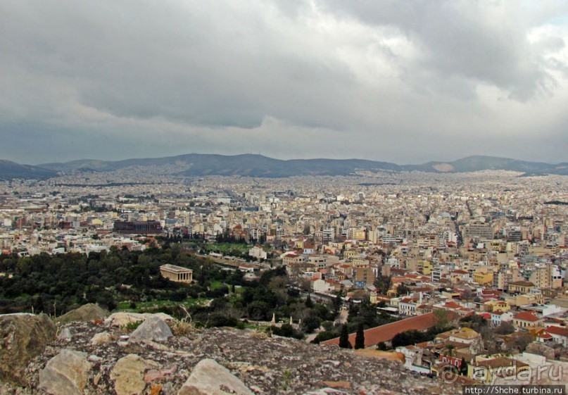 С Акрополя — ба, знакомые все ...виды