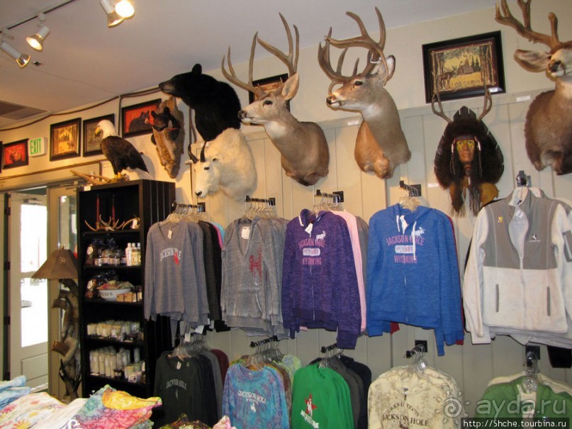 Jackson Mercantile - такой не банальный сувенирный магазин.