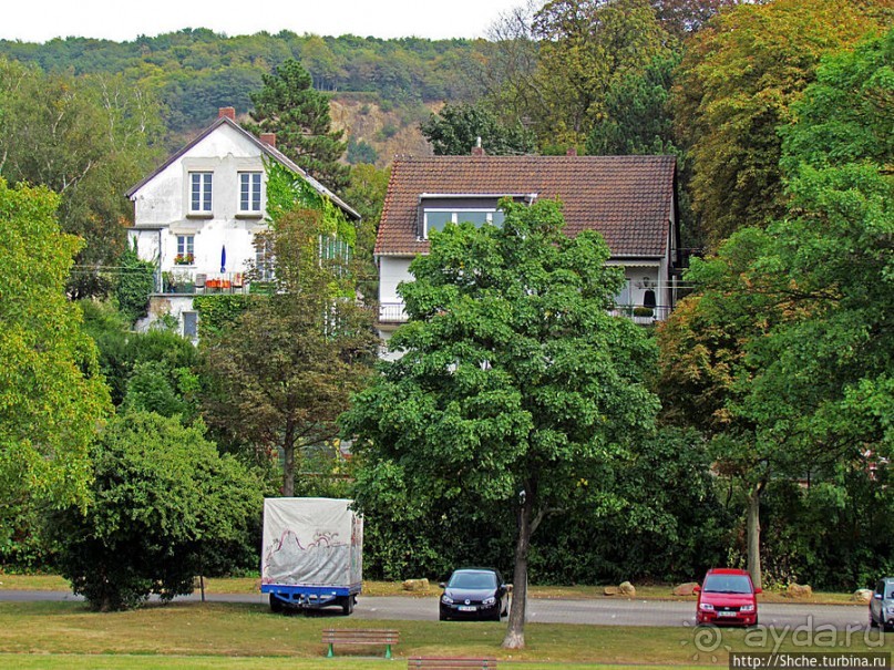 На корабле по Рейну. Предпоследняя остановка Бад-Годесберг