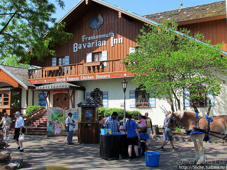 "Bavarian Inn" — почти квартал немецкого колорита