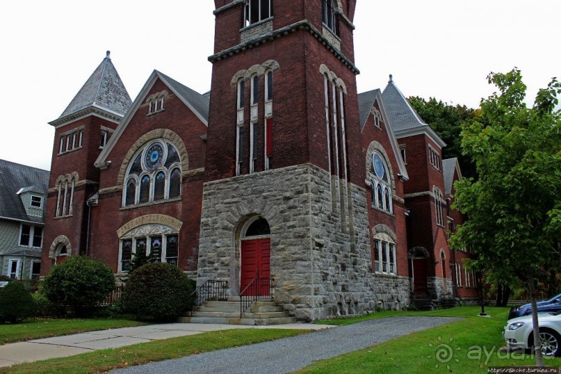 В гостях у Радуги. Первая Баптистская церковь Адамса
