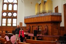 В гостях у Радуги. Первая Баптистская церковь Адамса