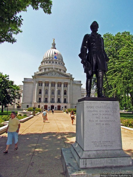 Капитолий штата Висконсин в Мэдисоне
