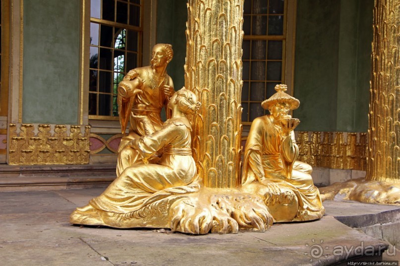 Дворцово-парковый комплекс Потсдама. Neues Palais и др