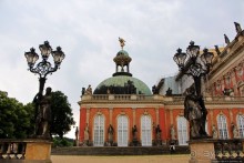 Дворцово-парковый комплекс Потсдама. Neues Palais и др