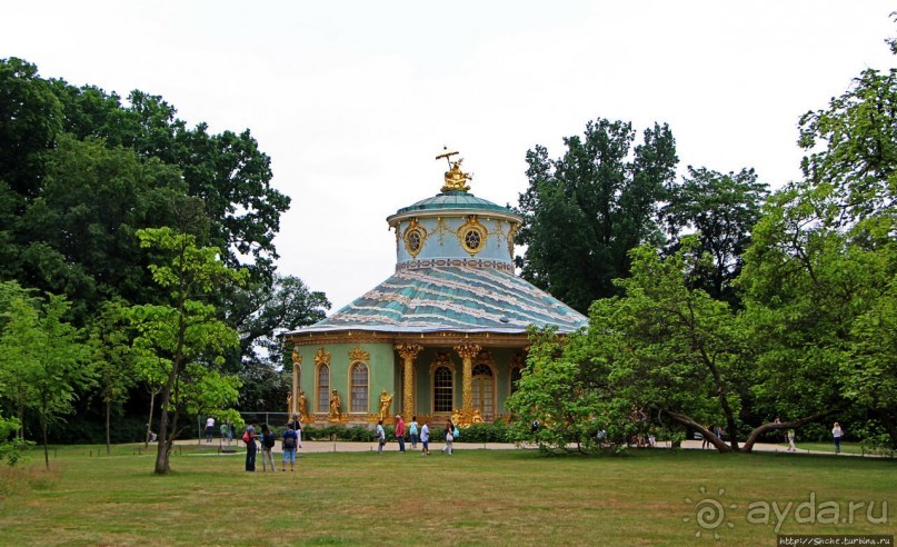 Дворцово-парковый комплекс Потсдама. Neues Palais и др