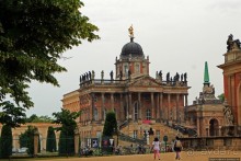 Дворцово-парковый комплекс Потсдама. Neues Palais и др