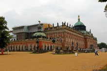 Дворцово-парковый комплекс Потсдама. Neues Palais и др