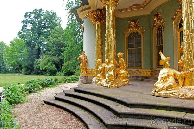 Дворцово-парковый комплекс Потсдама. Neues Palais и др