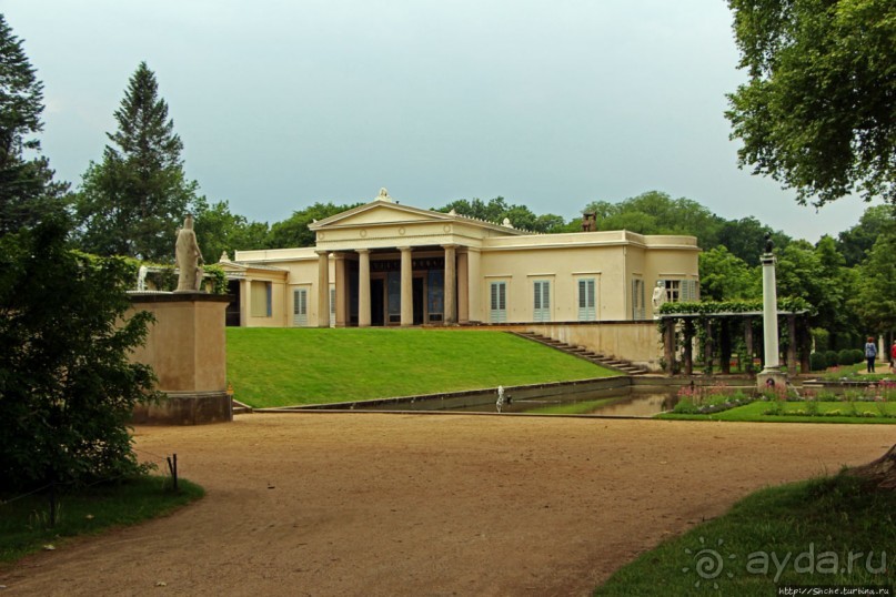 Дворцово-парковый комплекс Потсдама. Neues Palais и др