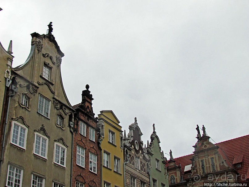 Кусочек Королевского тракта — улица Dlugi Targ в Гданьске