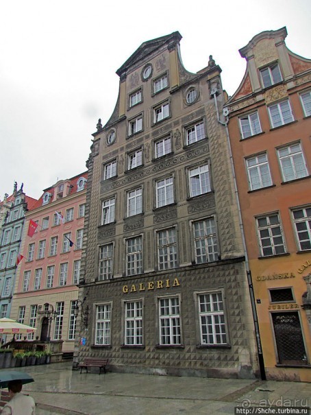 Кусочек Королевского тракта — улица Dlugi Targ в Гданьске