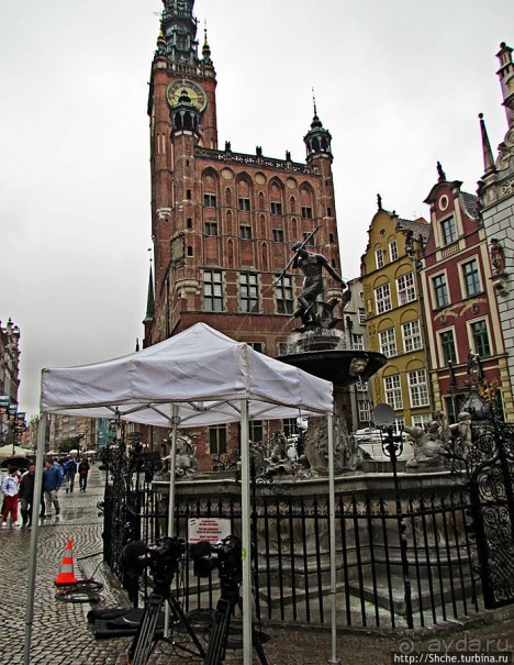 Кусочек Королевского тракта — улица Dlugi Targ в Гданьске