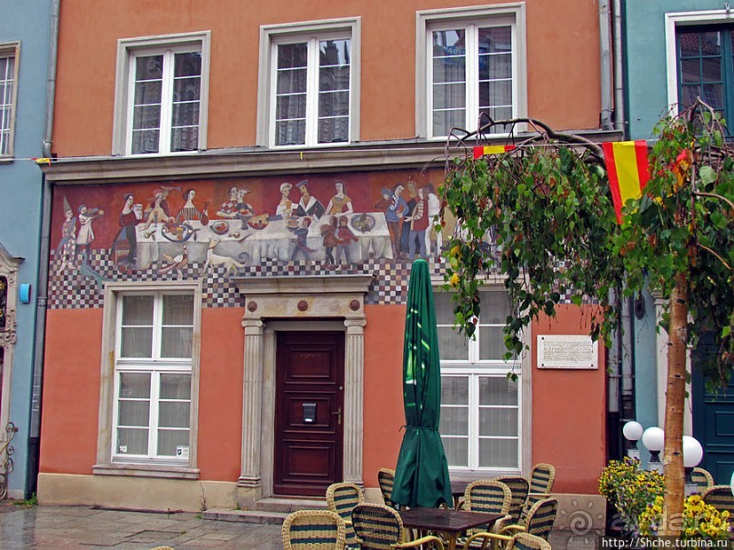 Кусочек Королевского тракта — улица Dlugi Targ в Гданьске