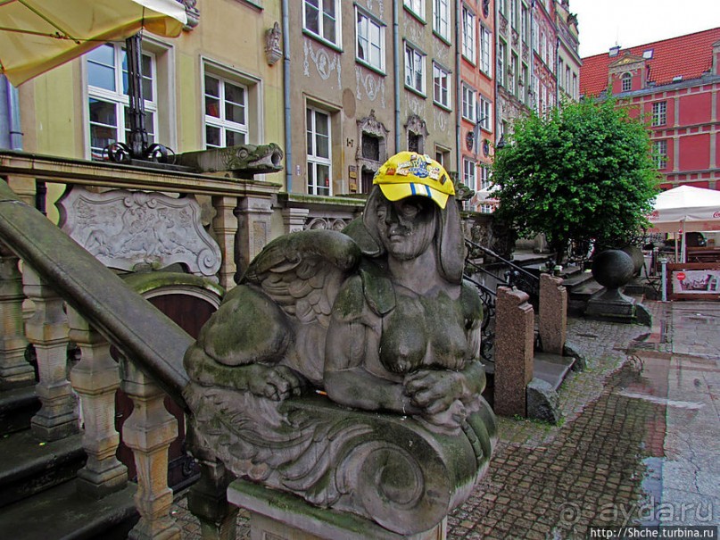 Кусочек Королевского тракта — улица Dlugi Targ в Гданьске