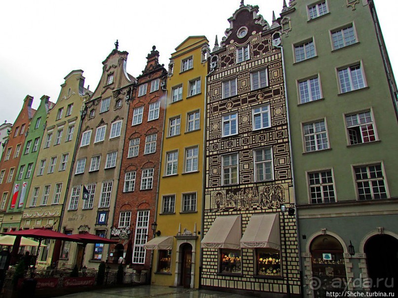 Кусочек Королевского тракта — улица Dlugi Targ в Гданьске