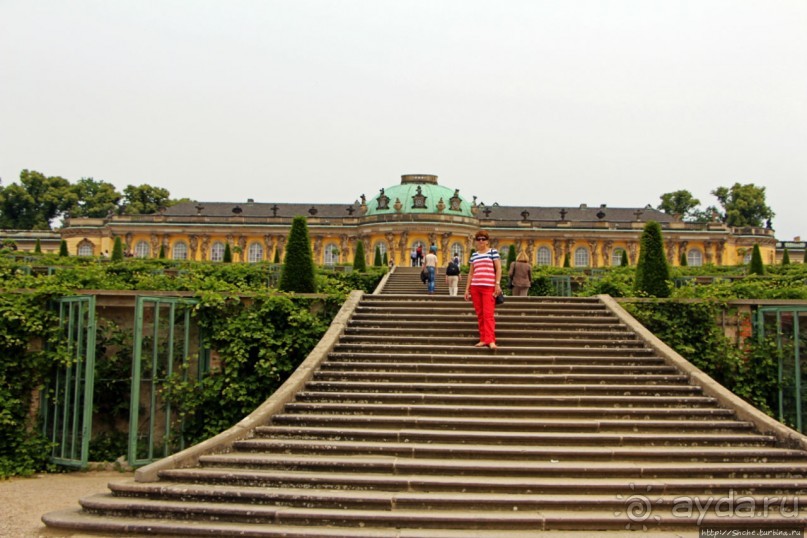Дворцово-парковый комплекс Потсдама. Вокруг и около Сан-Суси