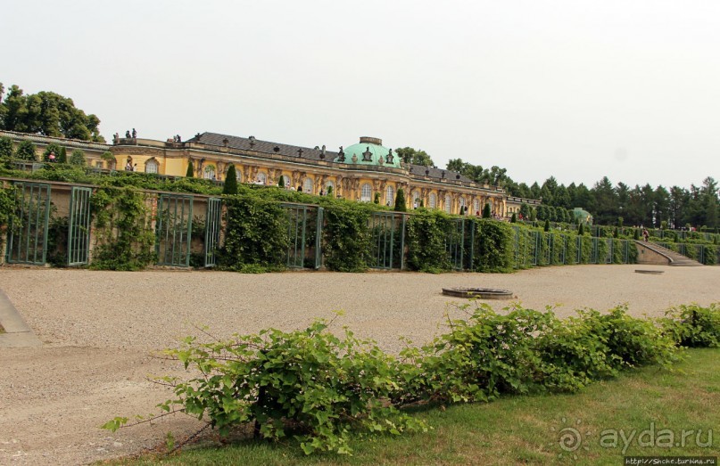 Дворцово-парковый комплекс Потсдама. Вокруг и около Сан-Суси