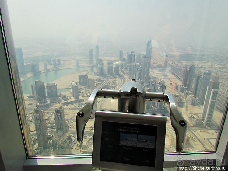 Самая высокая в мире смотровая площадка "At the Top" в Дубаи