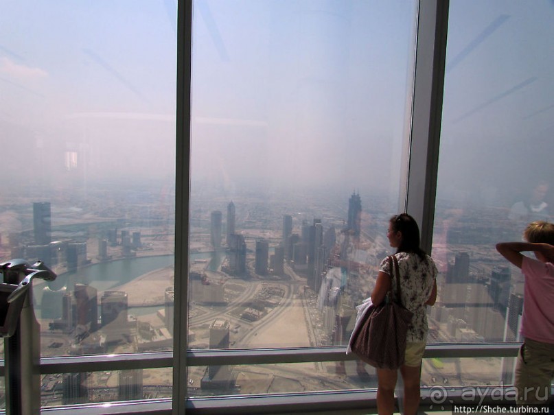 Самая высокая в мире смотровая площадка "At the Top" в Дубаи