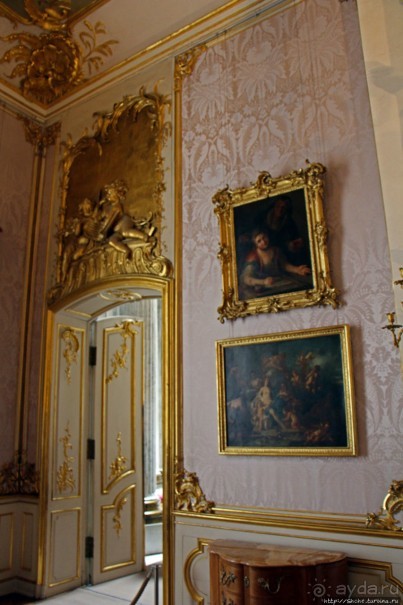 Интерьеры дворца Сан-Суси