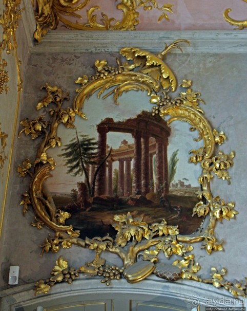 Интерьеры дворца Сан-Суси