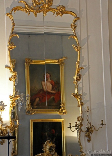 Интерьеры дворца Сан-Суси