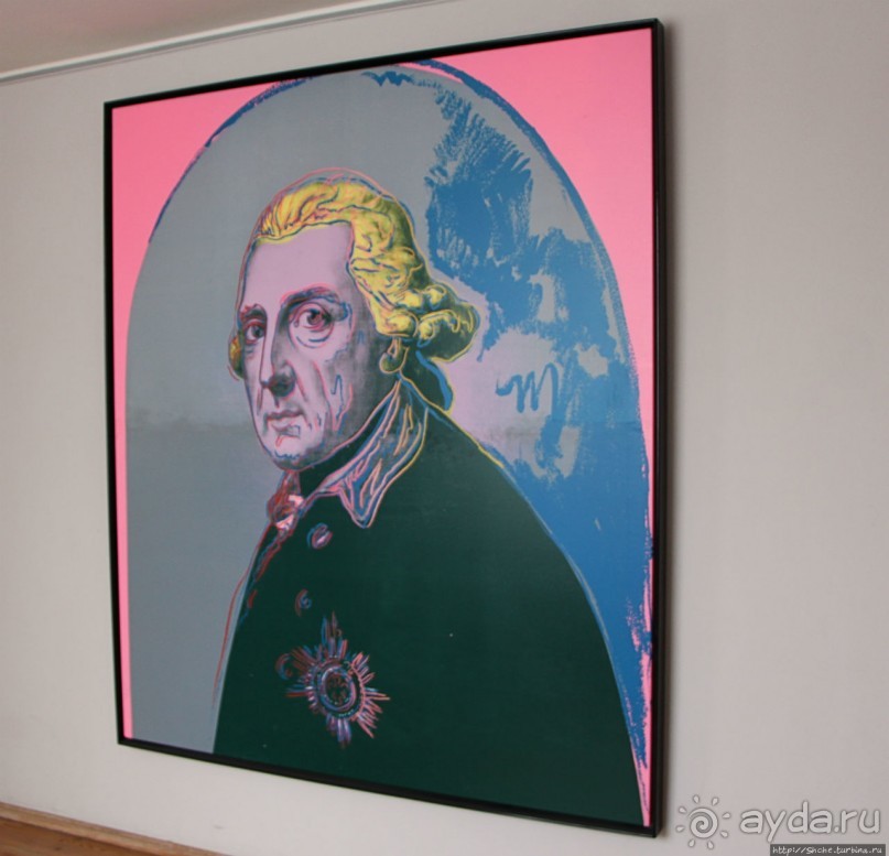 Интерьеры дворца Сан-Суси