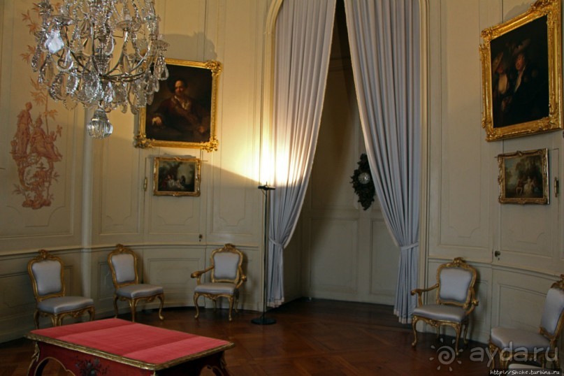Интерьеры дворца Сан-Суси