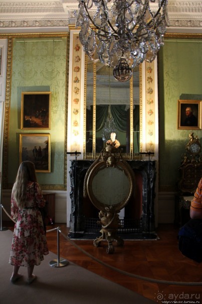 Интерьеры дворца Сан-Суси