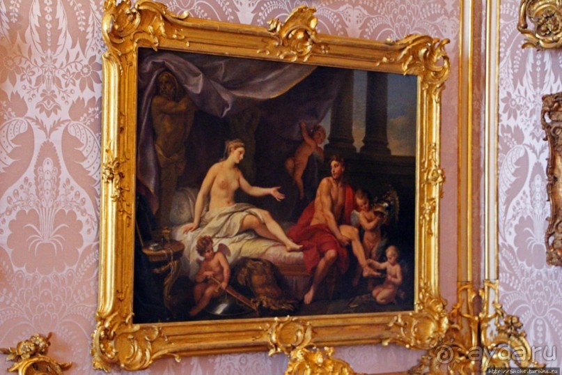 Интерьеры дворца Сан-Суси