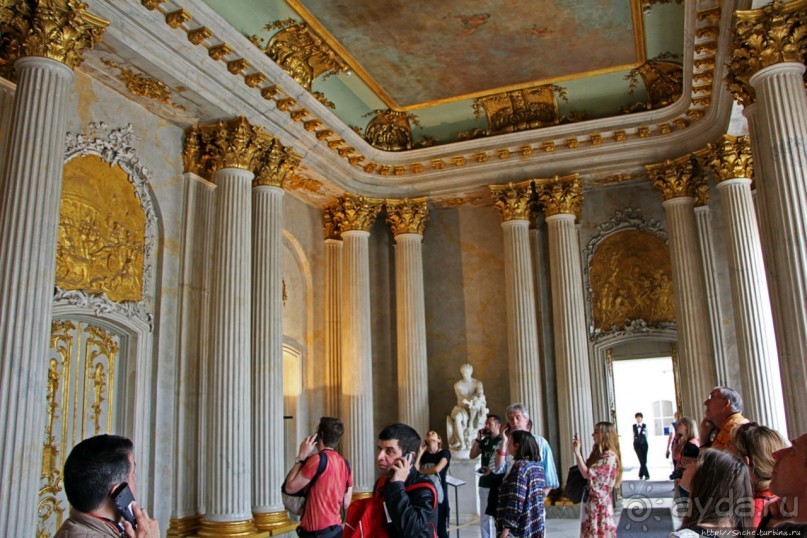 Интерьеры дворца Сан-Суси