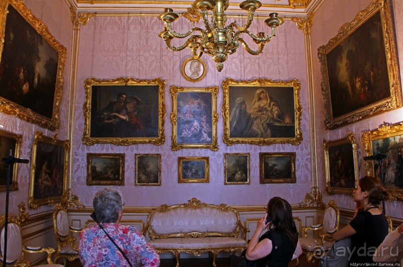 Интерьеры дворца Сан-Суси